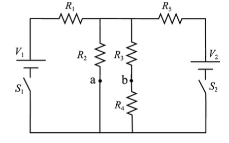 Solved 1. (a) Consider the circuit shown in the figure | Chegg.com