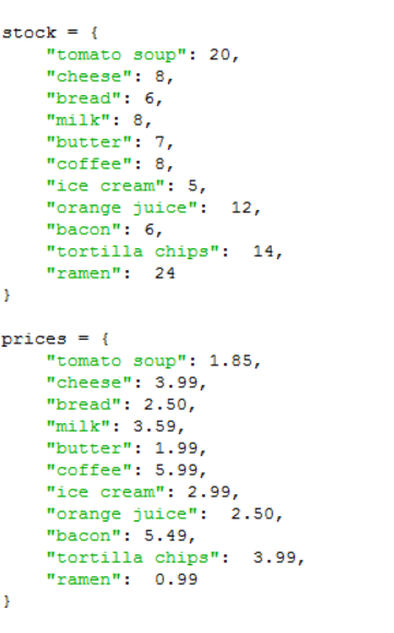 Solved Pyihon: On lik Grocery Shopping Use grocery,py in | Chegg.com