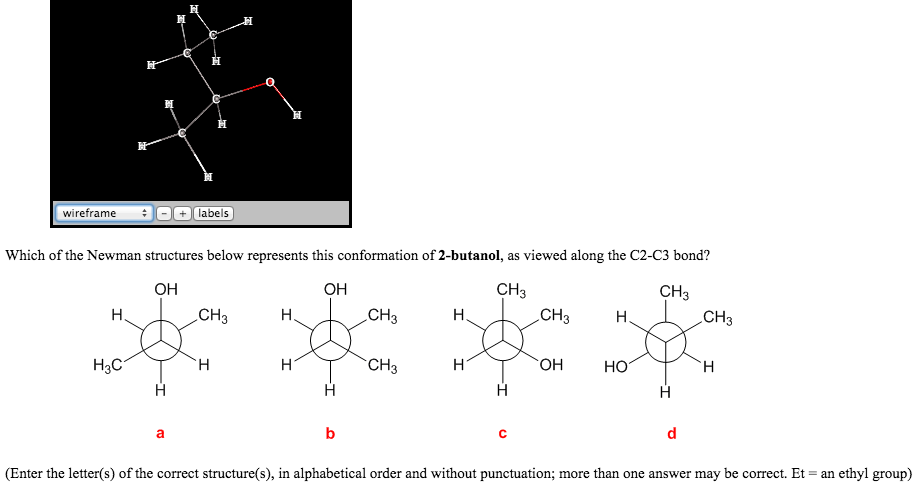 Organic chemistry answers isomers