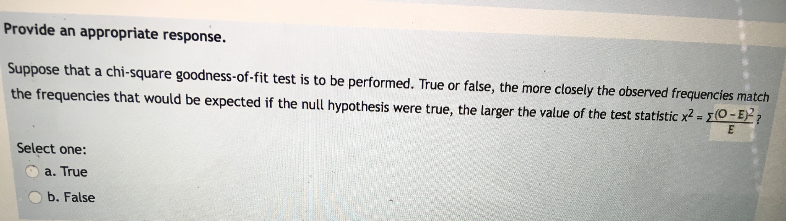 solved-suppose-that-a-chi-square-goodness-of-fit-test-is-to-chegg