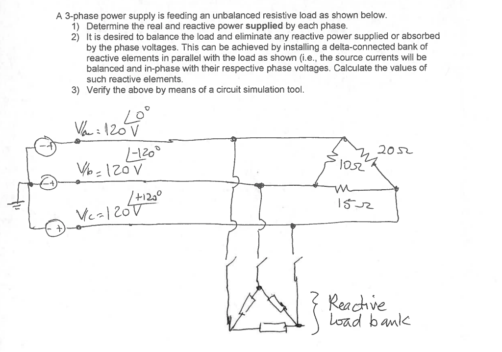 a-3-phase-power-supply-is-feeding-an-unbalanced-chegg