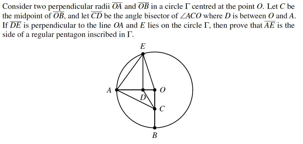 Two Perpendicular Radii Example Solved Consider two perpendicular radii OA^bar and OB^bar in | Chegg.com