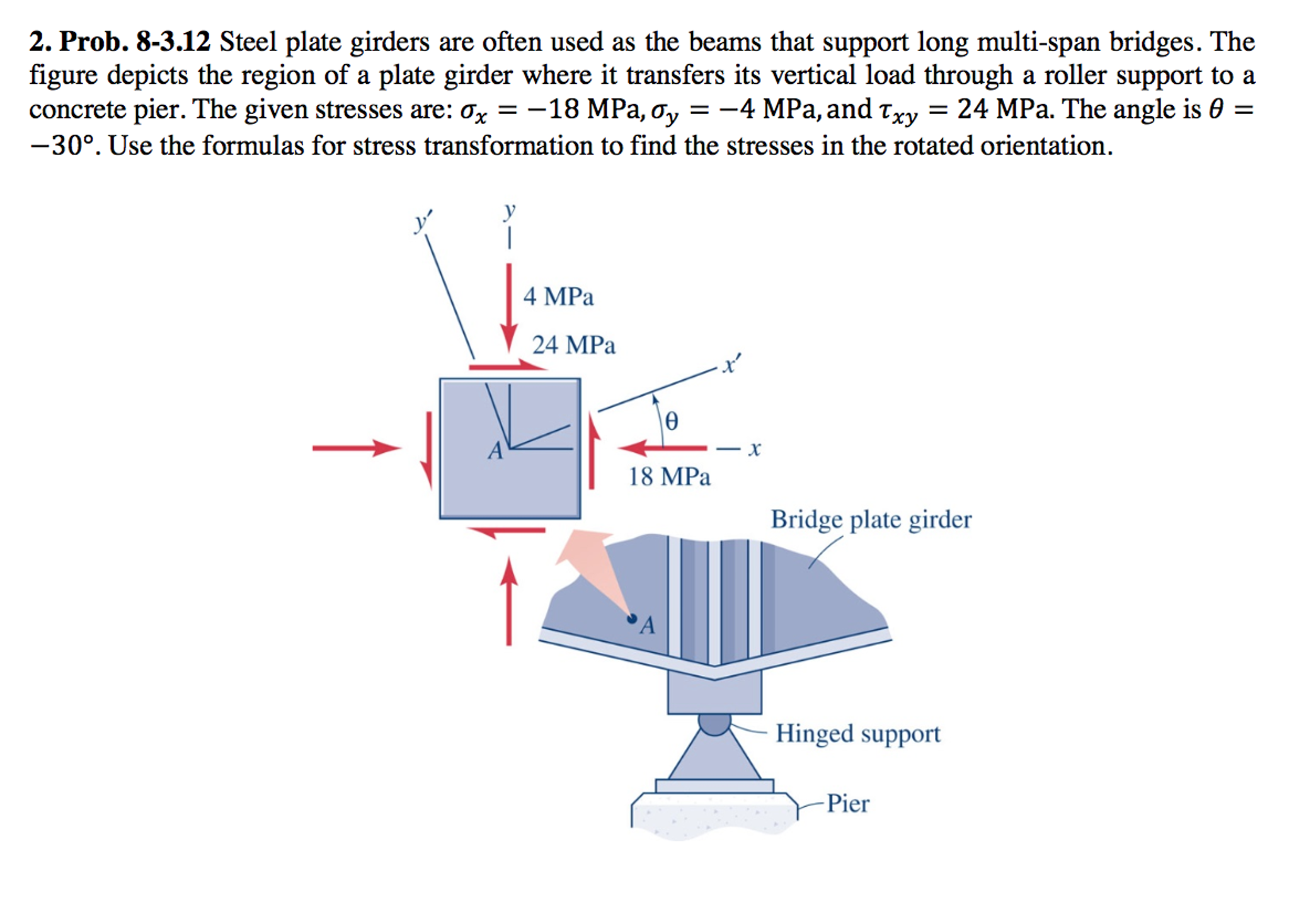 Solved Steel plate girders are often used as the beams that | Chegg.com