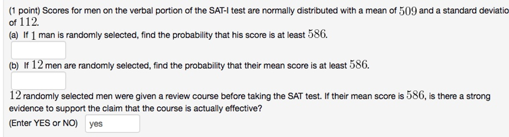 solved-scores-for-men-on-the-verbal-portion-of-the-sat-i-chegg