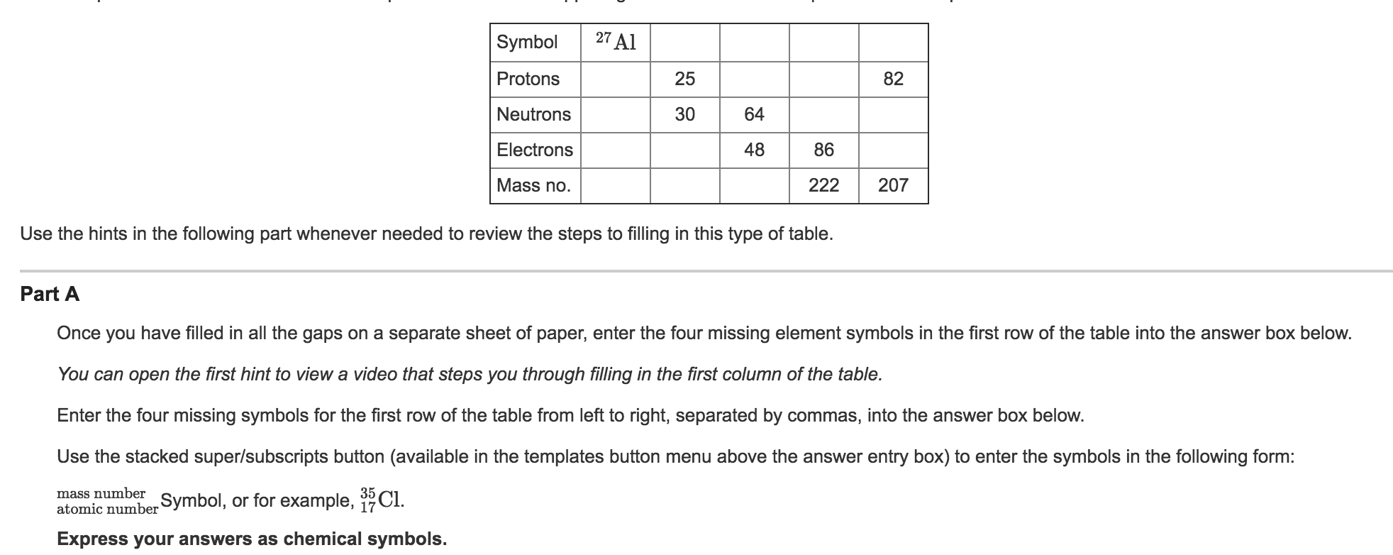 Solved Use the hints in the following part whenever needed Chegg