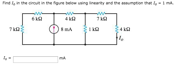 Solved Find I0, in the circuit in the figure below using | Chegg.com