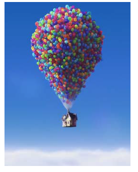 Solved In the Disney/Pixar movie Up, the main character uses | Chegg.com