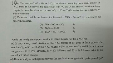 Уравнению реакции 2no o2 2no2 соответствует схема превращения