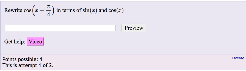 solved-rewrite-cos-x-pi-4-in-terms-of-sin-x-and-cos-x-chegg