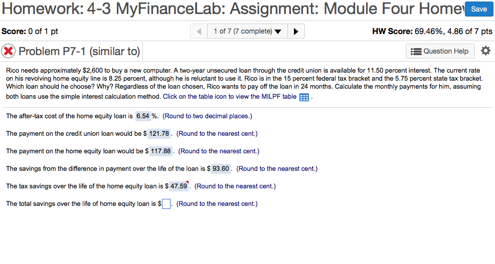 Solved Homework 4 3 Myfinancelab Assignment Module Four Chegg Solved Homework 4 3 Myfinancelab Assignment Module Four Chegg