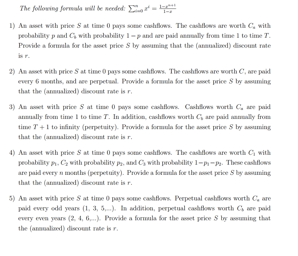 irr formula several cashflows