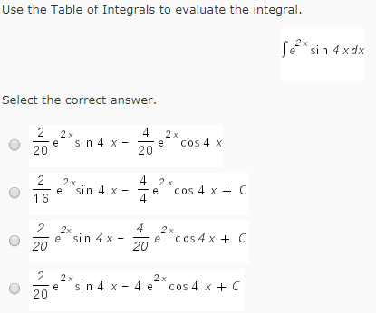 Solved E2r Sin4.r 