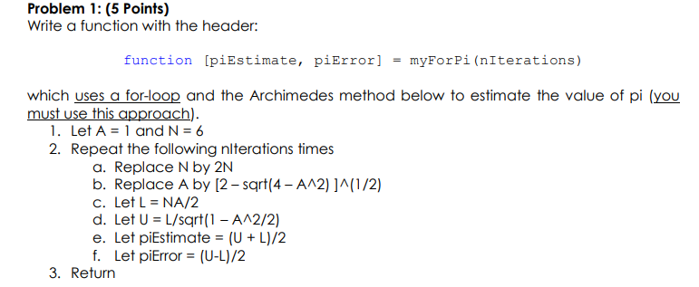 Solved Write a function with the header: function | Chegg.com
