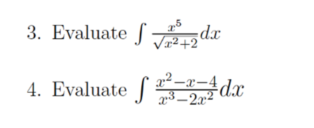 evaluate ∫ x 2 √ x 2 5x 6 dx