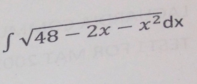 solved-integral-square-root-of-48-2x-x-2-dx-chegg