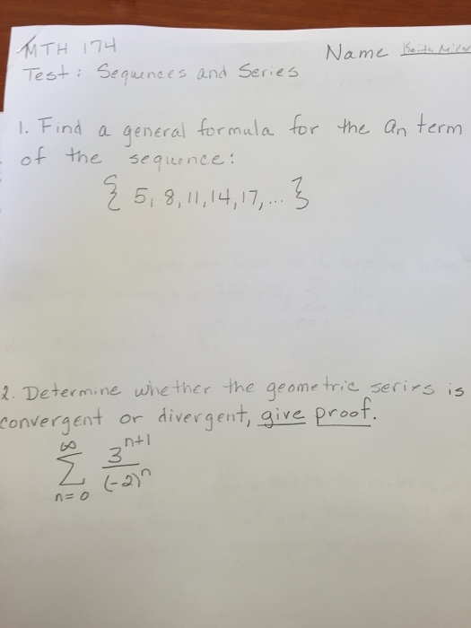 売れ筋新商品 Find Solved a the of term a_n the for formula general ウエイトトレーニング