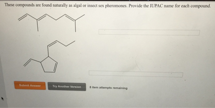 Solved These Compounds Are Found Naturally As Algal Or 