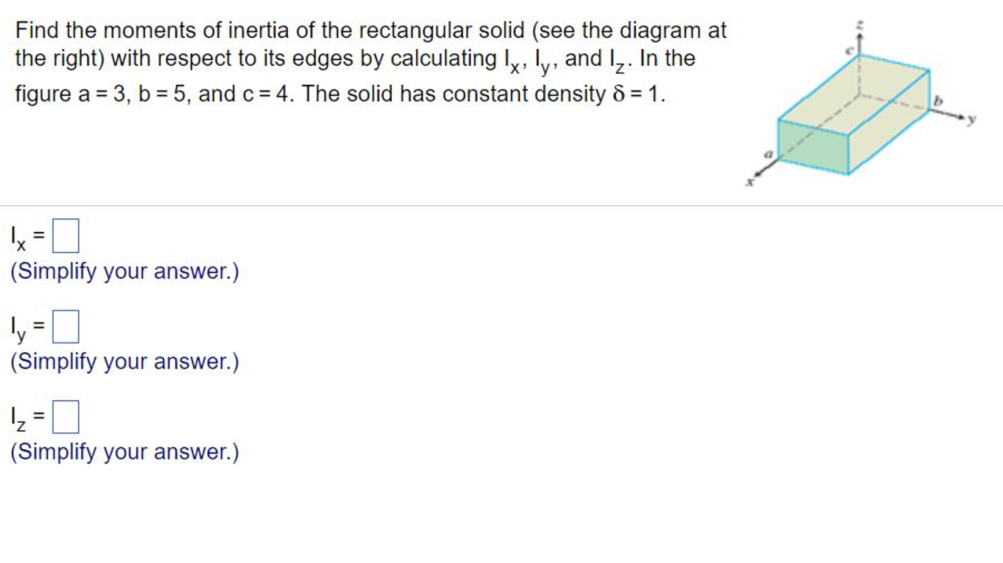 solidworks calculate moment of inertia