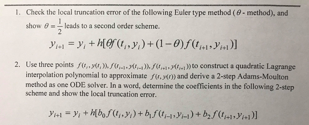 What Is Local Truncation Error