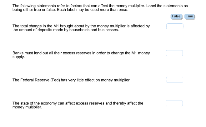 solved all items below will decrease short - run... Solved Determine if the items below are true or false and | Chegg.com