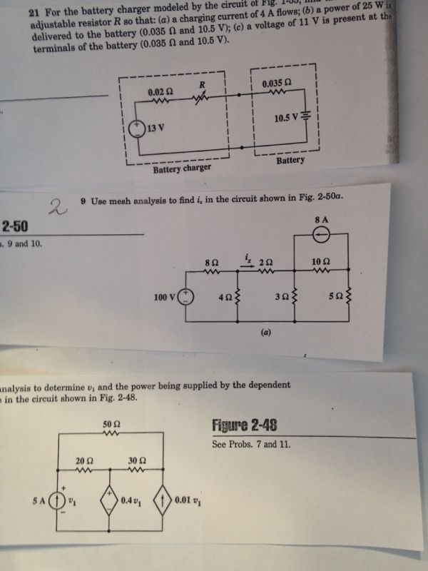 Solved Use Mesh Analysis To Find I. In The Circuit Shown In | Chegg.com