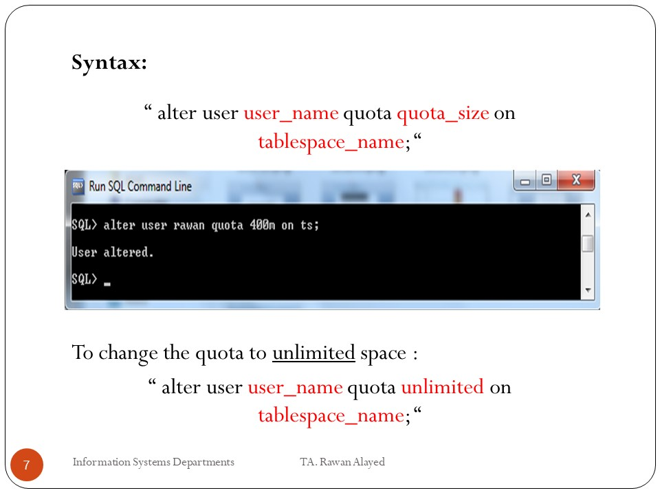 Create User Use the CREATE USER statement to create | Chegg.com