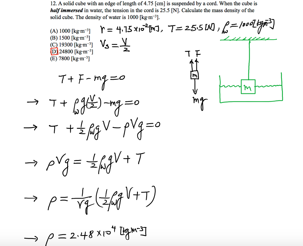 solved-a-solid-cube-with-an-edge-of-length-of-4-75-cm-is-chegg