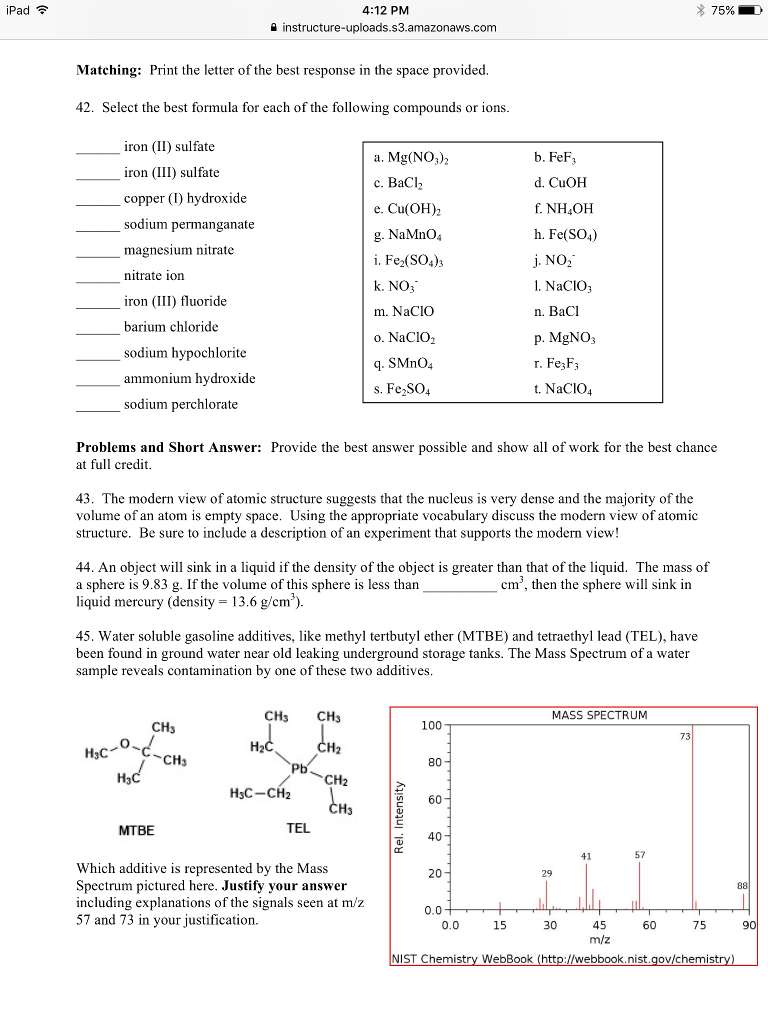 Solved iPad令 4:12 PM a instructure-uploads.s3.amazonaws.com | Chegg.com