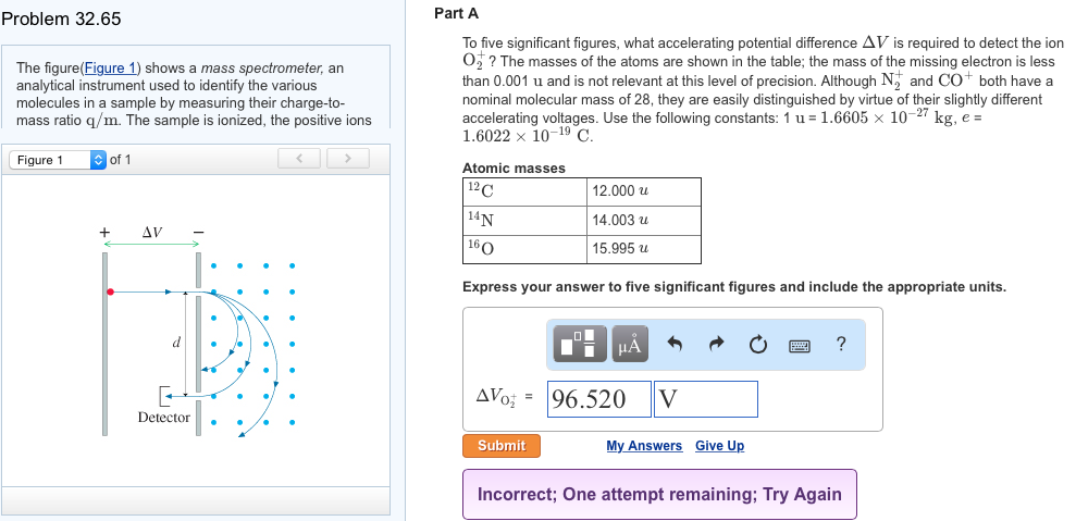 Solved Problem 32.65 The figure(Figure 1) shows a mass | Chegg.com