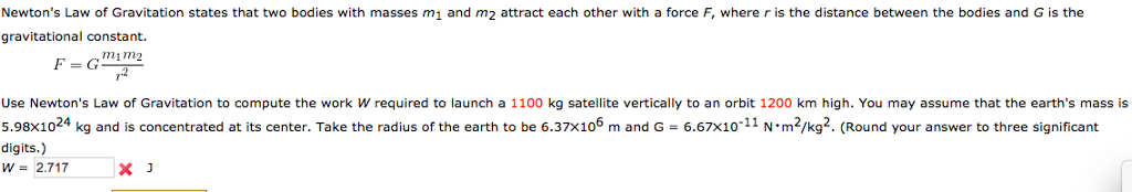 There Are Two Bodies Of Masses 100kg And 1000kg Solved Newton's Law of Gravitation states that two bodies | Chegg.com
