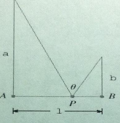 Solved Consider The Figure Below, Where A=12, B=8 And L=15. | Chegg.com