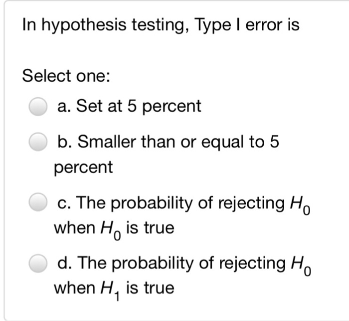 Solved Which Of The Following Is Incorrect? Select One: A. | Chegg.com