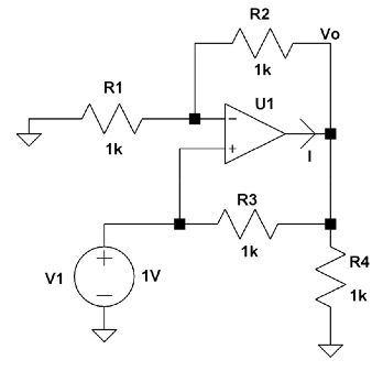 Assuming an ideal op-amp, find I. | Chegg.com