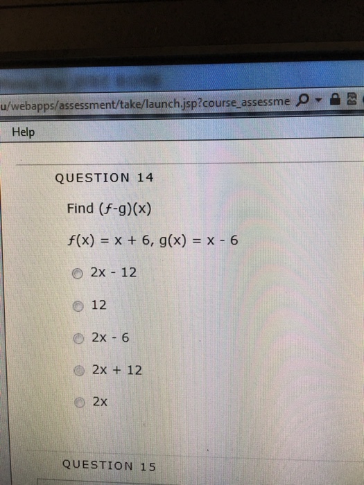 Algebra Archive | December 22 2015 | Chegg.com