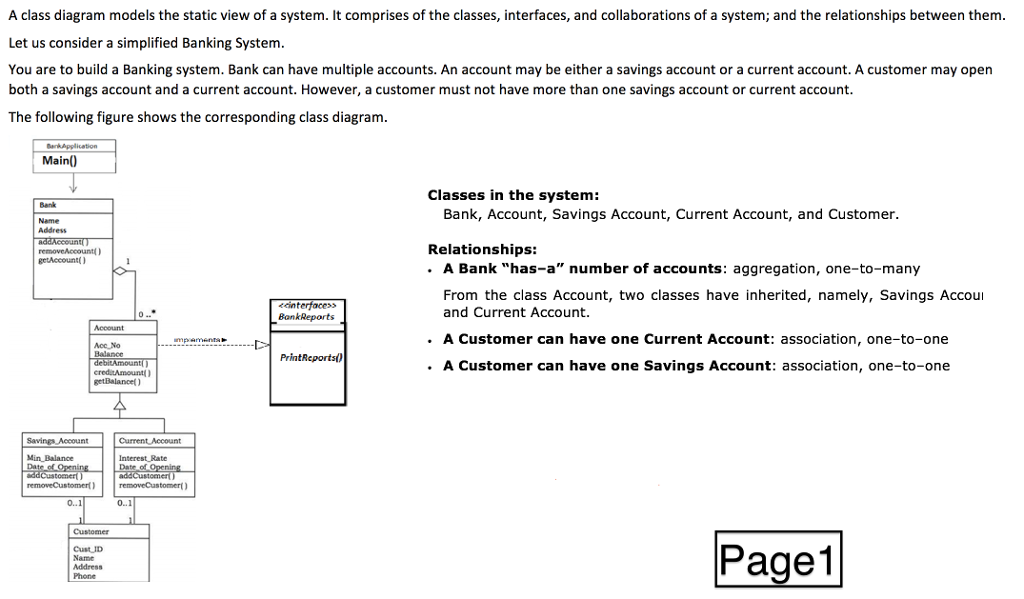 Simple Problem Statement In Java For the following Problem Statement (Pages 1 & 2): | Chegg.com