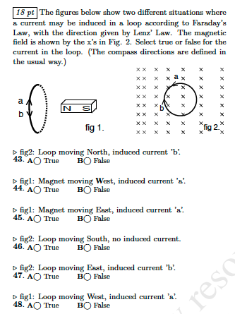 Solved 18 pt The figures below show two different situations | Chegg.com