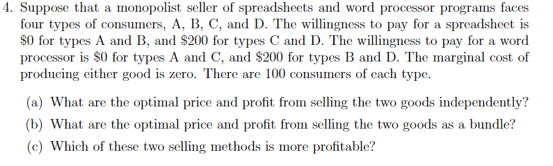 Solved Four Types Of Consumers, A. B, C, And D. The | Chegg.com