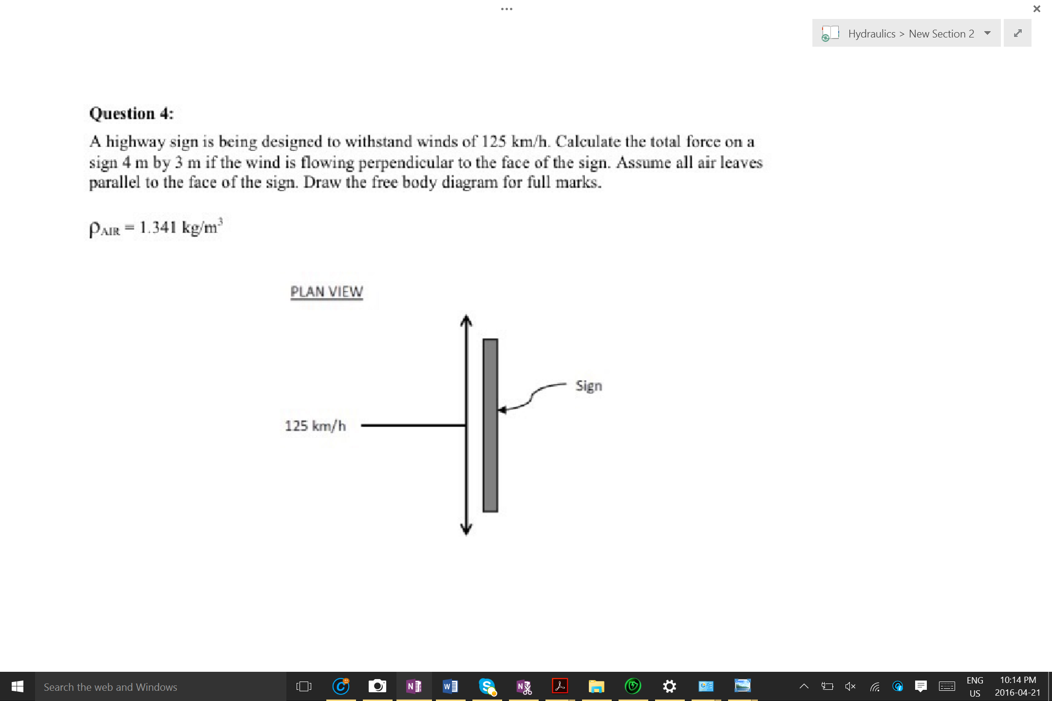 Solved CIVIL ENGINEERING HYDRAULICS ANY FEED BACK ON HOW