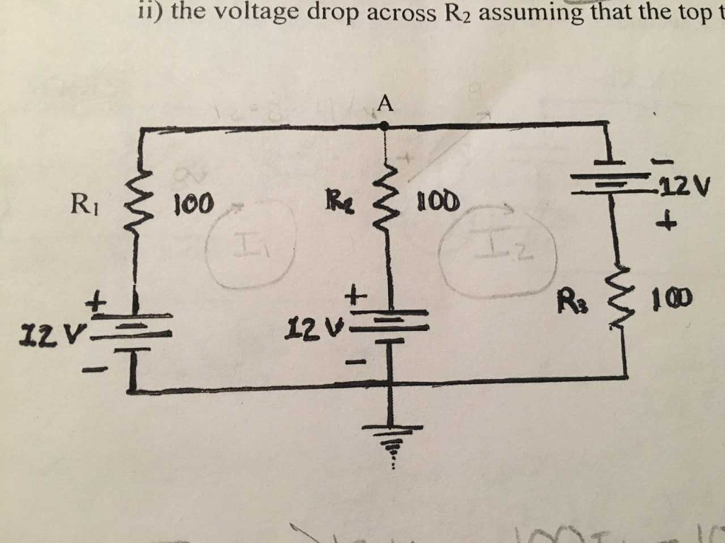 Solved Use mesh analysis to find: i) The voltage at node | Chegg.com