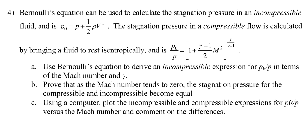bernoulli equation calculator