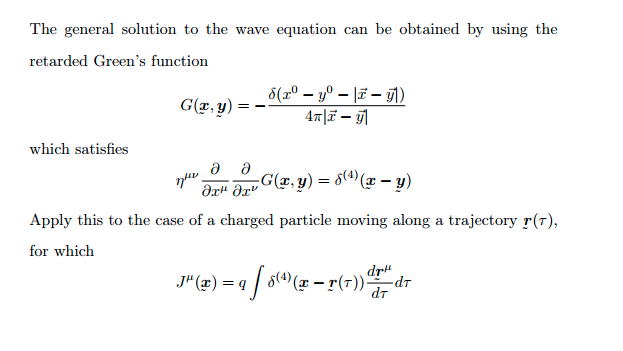 The general solution to the wave equation can be | Chegg.com | Chegg.com