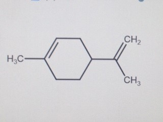 Solved Limonene Is One Of The Compounds That Give Lemons | Chegg.com