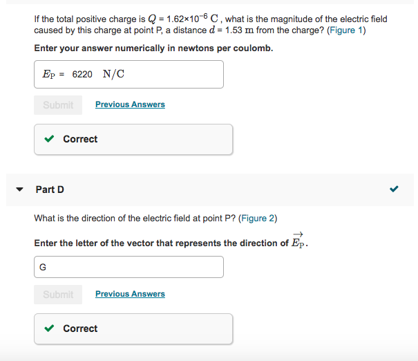 Solved If The Total Positive Charge Is Q = 1.62x10-6 C , | Chegg.com