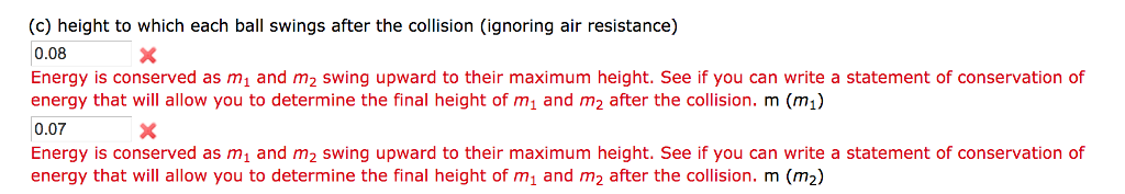 Solved As shown in the figure below, object m 1.55 kg starts | Chegg.com