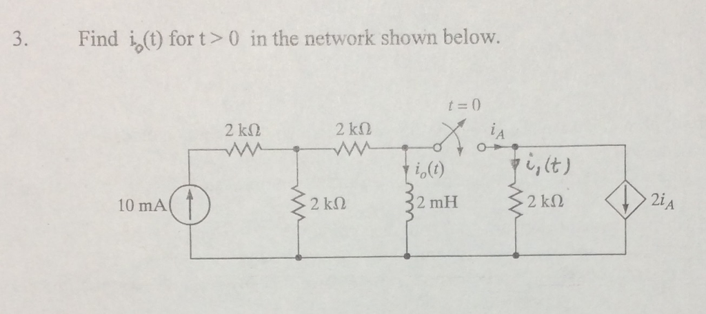 Solved 3.) Please Give Me Some Help On This Circuit Problem | Chegg.com