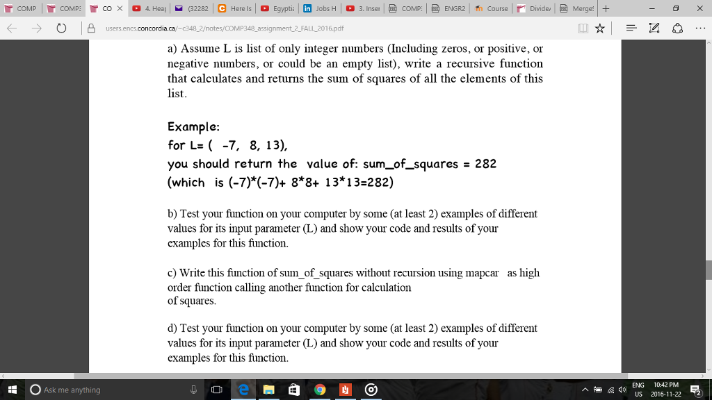Solved For answering the next question: install Common | Chegg.com