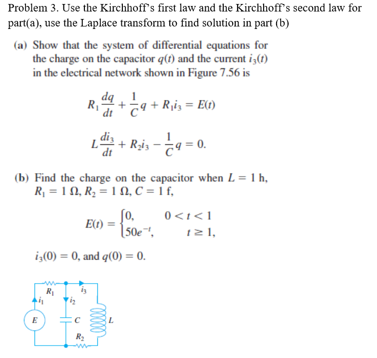 Solved So lost on this differential equation problem!! | Chegg.com