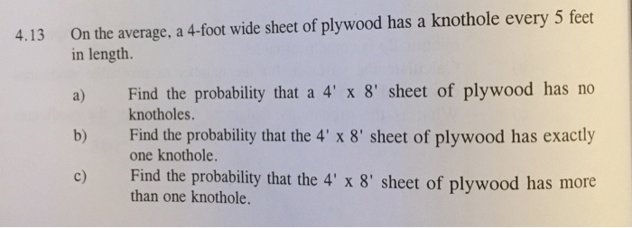 solved-on-the-average-a-4-foot-wide-sheet-of-plywood-has-a-chegg
