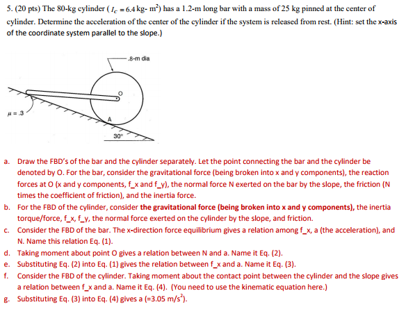 dynamics homework help