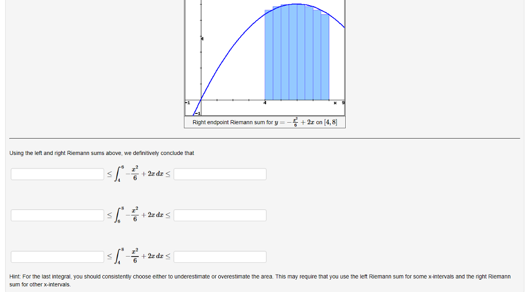 Calculus Lower Solved The rectangles in the graph below illustrate a left | Chegg.com